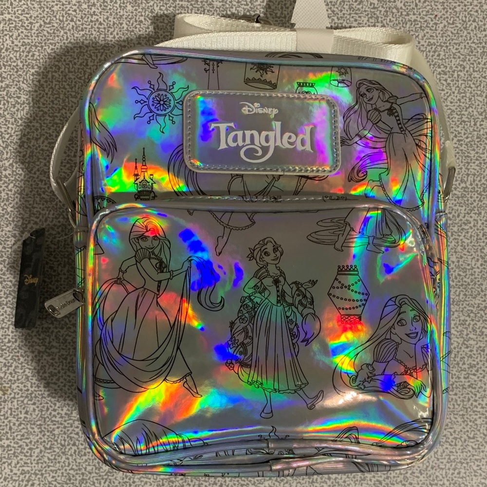 Disney Rapunzel Iridescent Crossbody Bag